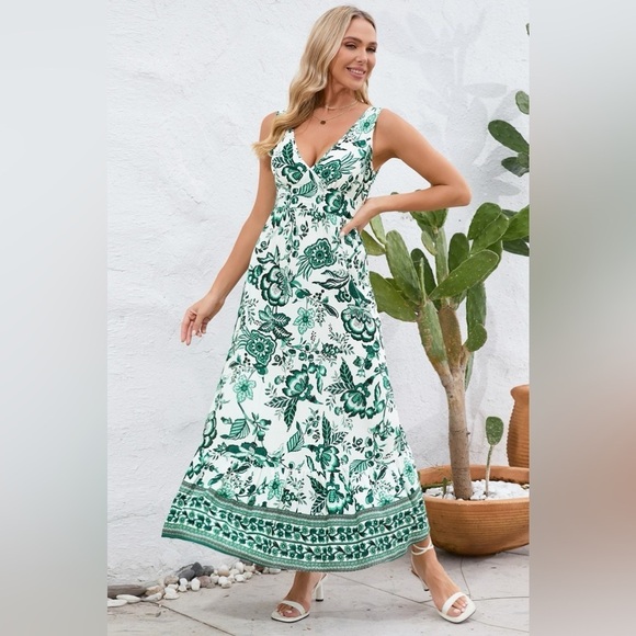 Rolling Meadows Floral Maxi Dress - Picture 3 of 4